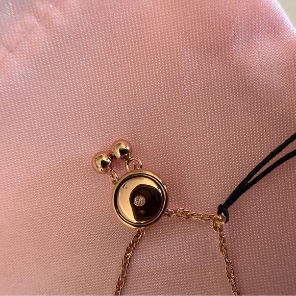 Kate Spade New York Rose Gold Circle of Love Adjustable Bracelet NWT - Picture 3 of 5